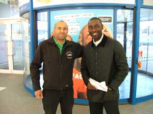 Andy Cole meets Highland Car Tours